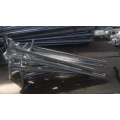 Folding or hinged steel galvanized outdoor and street lighting pole and monitoring post